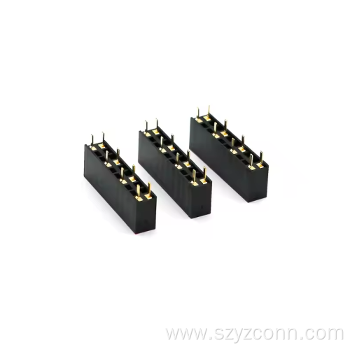 2.54mm Pitch Female Header Connector Straight 20P